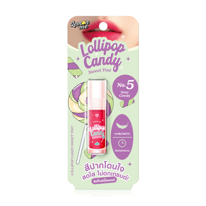 Lemon Me Lip Tint - #05 Sour Candy Matte Formula with Vitamin E - Beauty Buddy