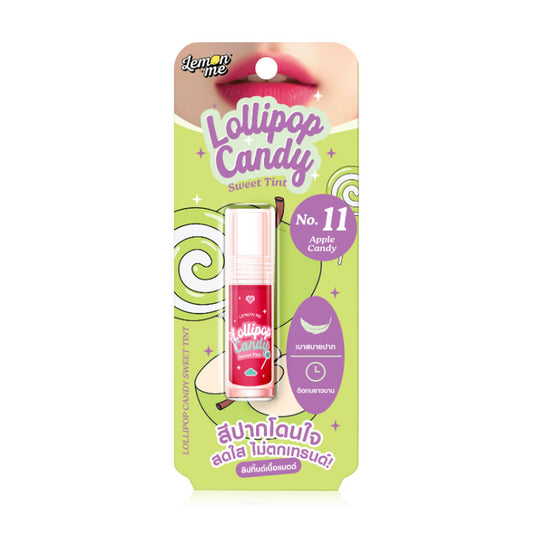 Lemon Me Lip Tint - Apple Candy Matte Formula with Vitamin E - Beauty Buddy