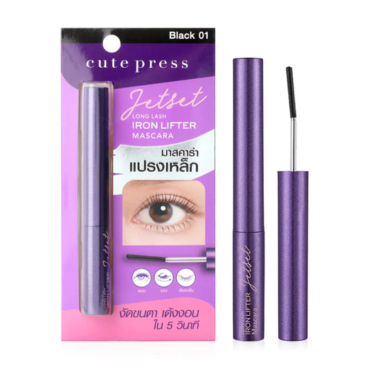 Cute Press Mascara - Jet Set Long Lash Iron Lifter - Beauty Buddy