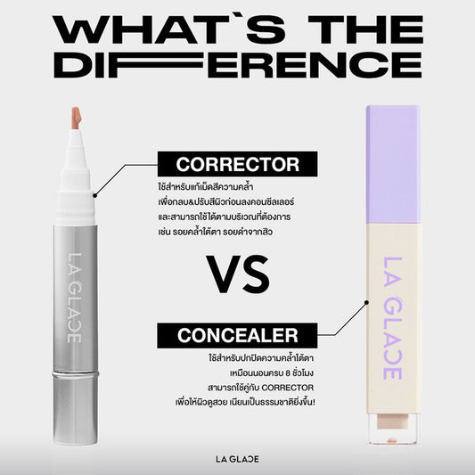 LA GLACE Corrector - Sassy Peach 4.5g