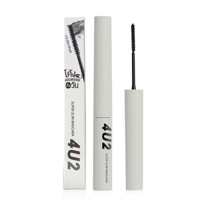 4U2 Mascara - Super Slim Deep Black Waterproof Formula - Beauty Buddy