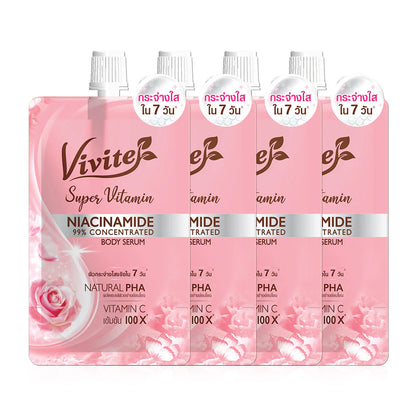 Vivite Super Vitamin Body Serum 30ml x 4 Sachets