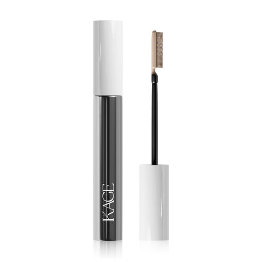 KAGE Eyebrow Mascara - #01 Oat with Special Silicone Brush - Beauty Buddy