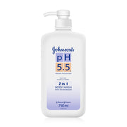 Johnsons pH 5.5 2 in 1 Body Wash 2in1 shower cream 750ml