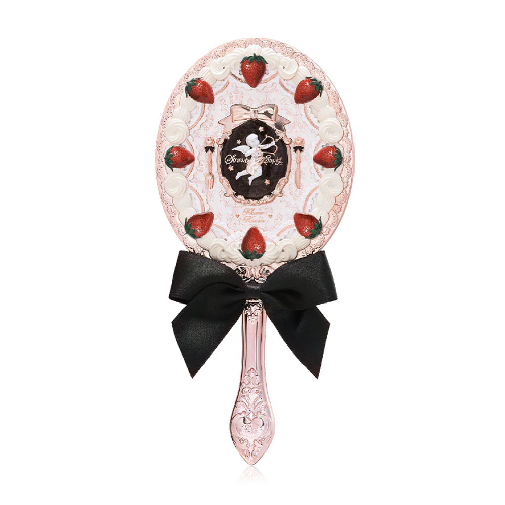 Flower Knows Strawberry Cupid Collection Hand Mirror 1pc - #Milk Shake