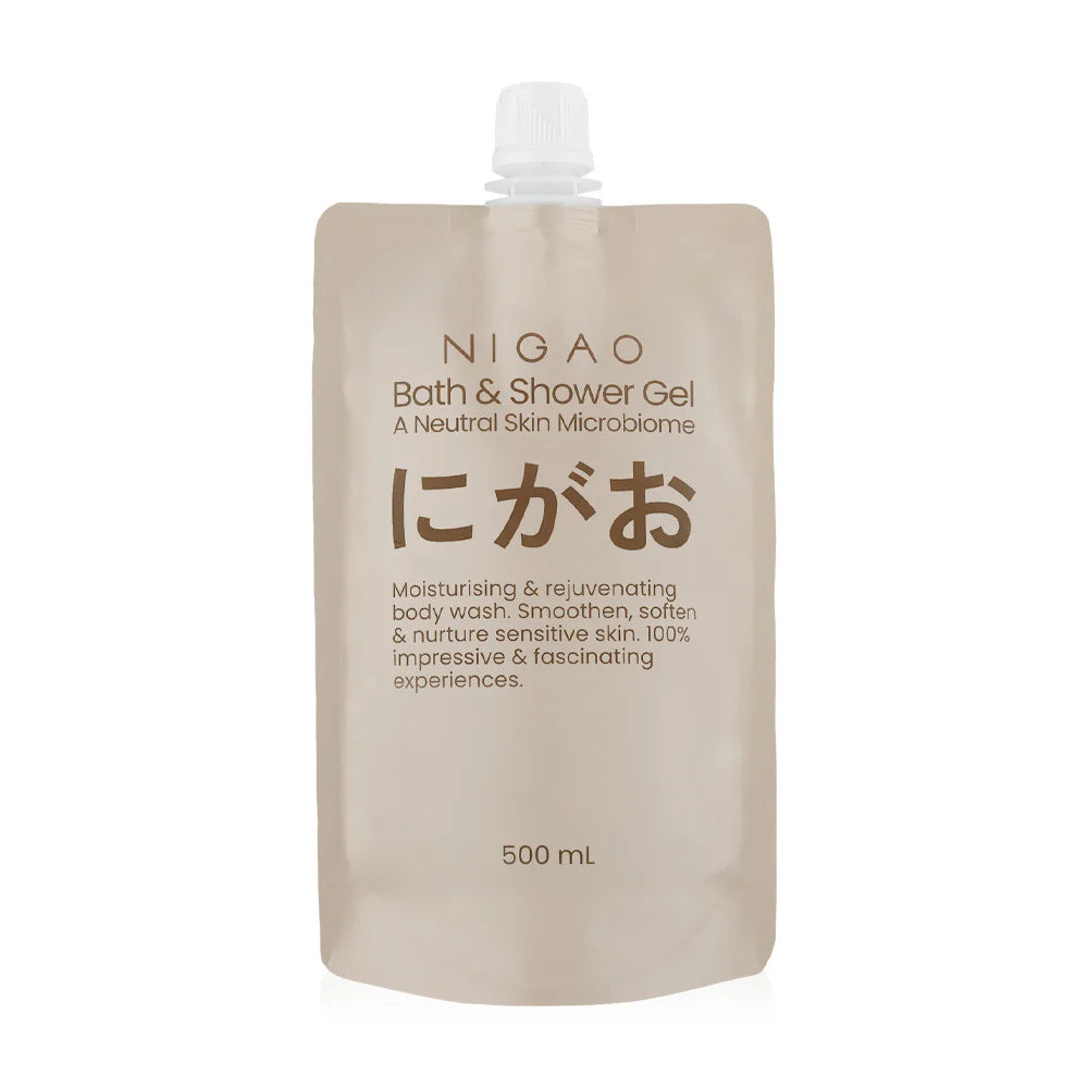 NIGAO Bath & Shower Gel Refill 500ml Body Cleanser