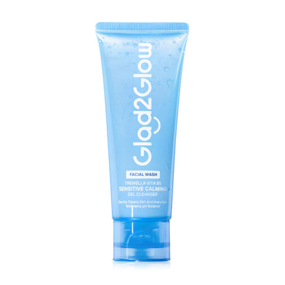 Glad2Glow Gel Cleanser - Tremella & Vitamin B5 for Sensitive Skin - Beauty Buddy