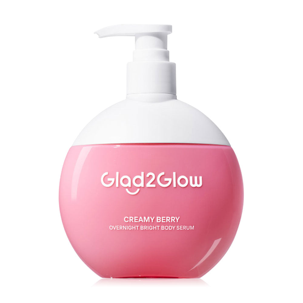 Glad2Glow Body Serum - Creamy Berry Overnight Brightening