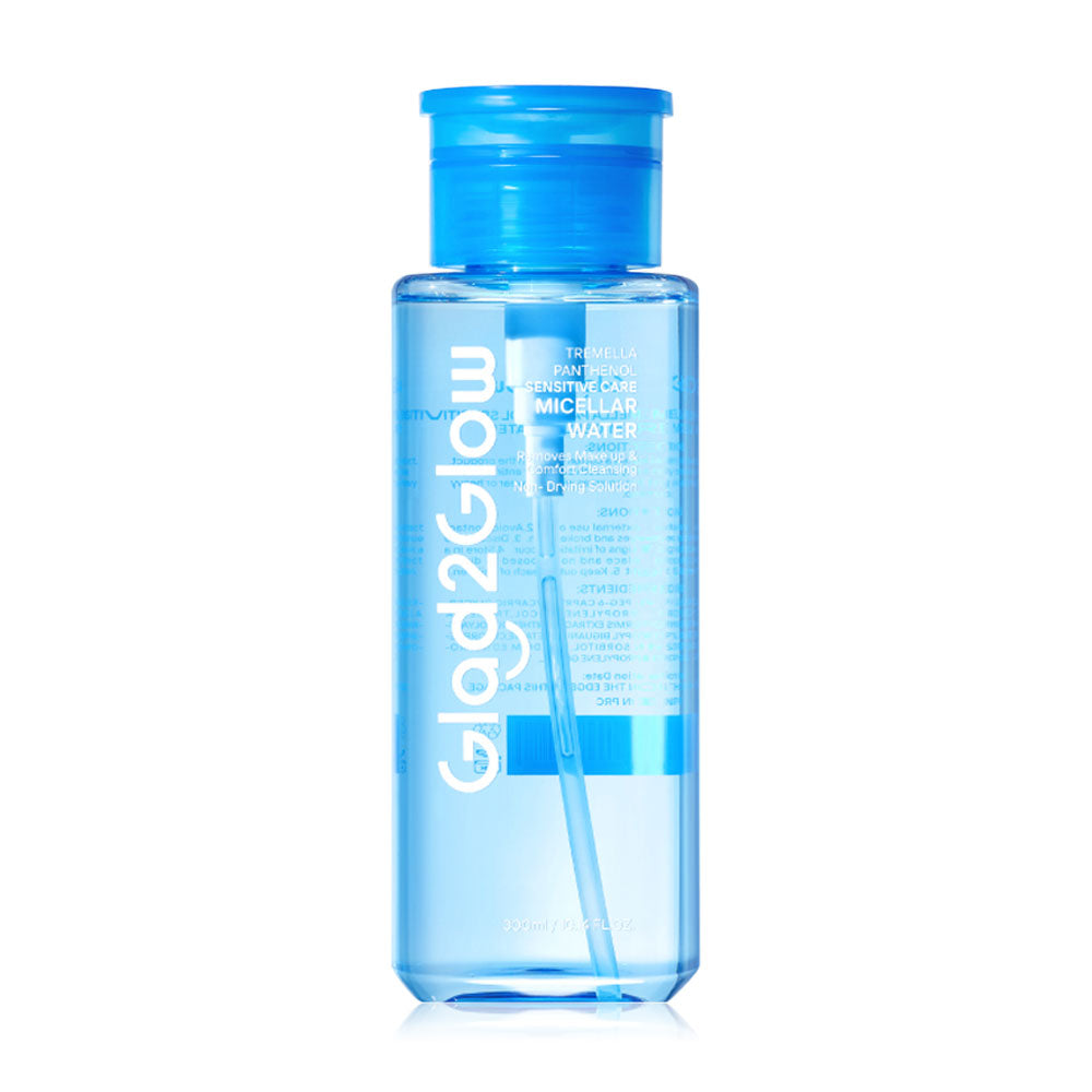 Glad2Glow Micellar Water - Tremella & Panthenol for Sensitive Skin - Beauty Buddy