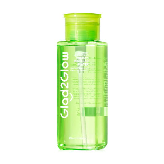 Glad2Glow Micellar Water - Mugwort & Salicylic Acid for Acne Care - Beauty Buddy