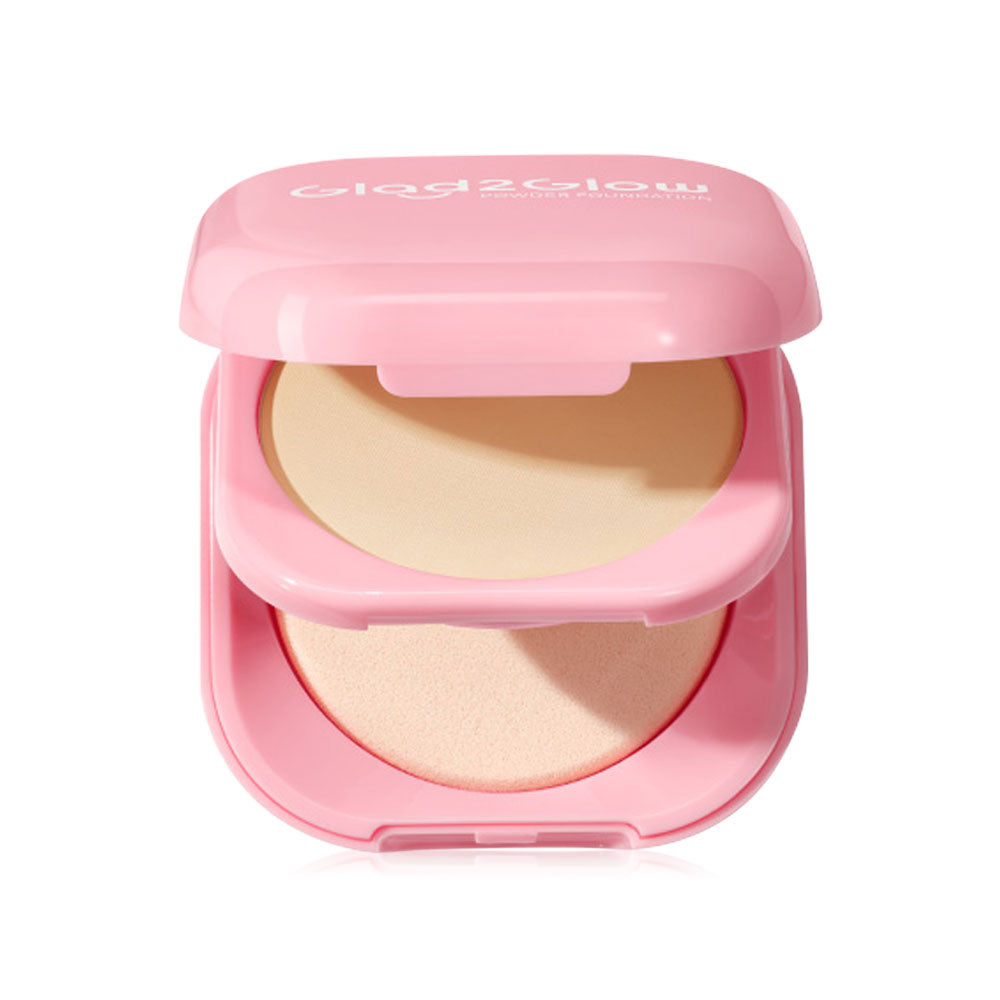 Glad2Glow Powder Foundation - Perfect Blurring Formula #02 Praline
