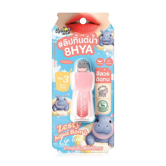Lemon Me Lip Tint - Aqua Bomb #03 Berry Soda - Beauty Buddy