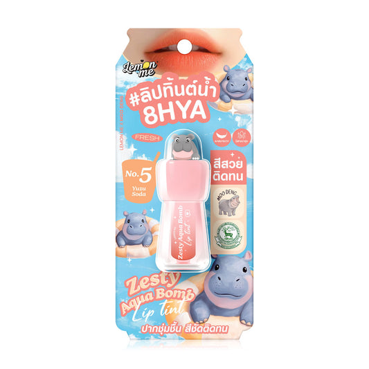 Lemon Me Lip Tint - Aqua Bomb Yuzu Soda 2.6g - Beauty Buddy