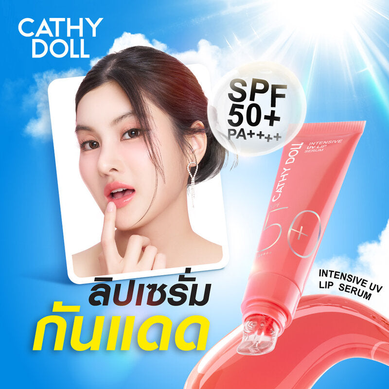 Cathy Doll Lip Serum - Intensive UV SPF50+ PA++ - Healthy Red - Beauty Buddy