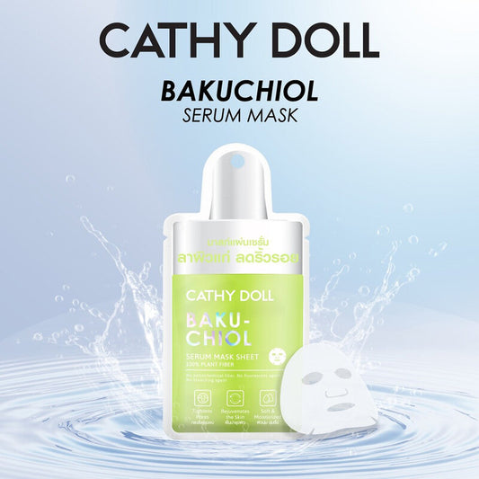 Cathy Doll Serum Mask Sheet - Bakuchiol Formula - Beauty Buddy
