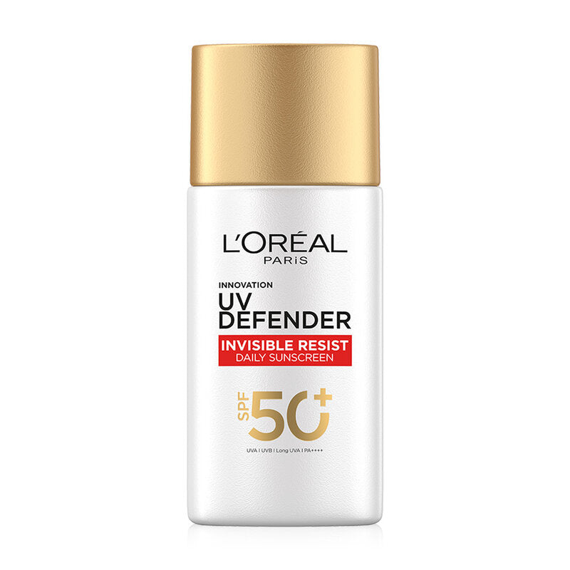 L'Oreal Paris UV Defender Invisible Resist SPF50+ PA++ Long UVA 50ml