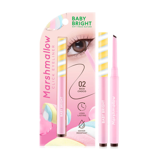 Baby Bright Eyeliner - Marshmallow Click #02 Rich Choco - Beauty Buddy