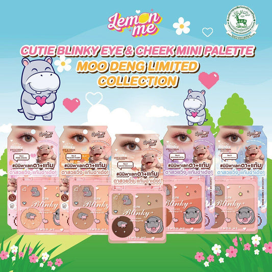 Lemon Me Eye & Cheek Mini Palette - #05 Candy Pink Princess - Beauty Buddy