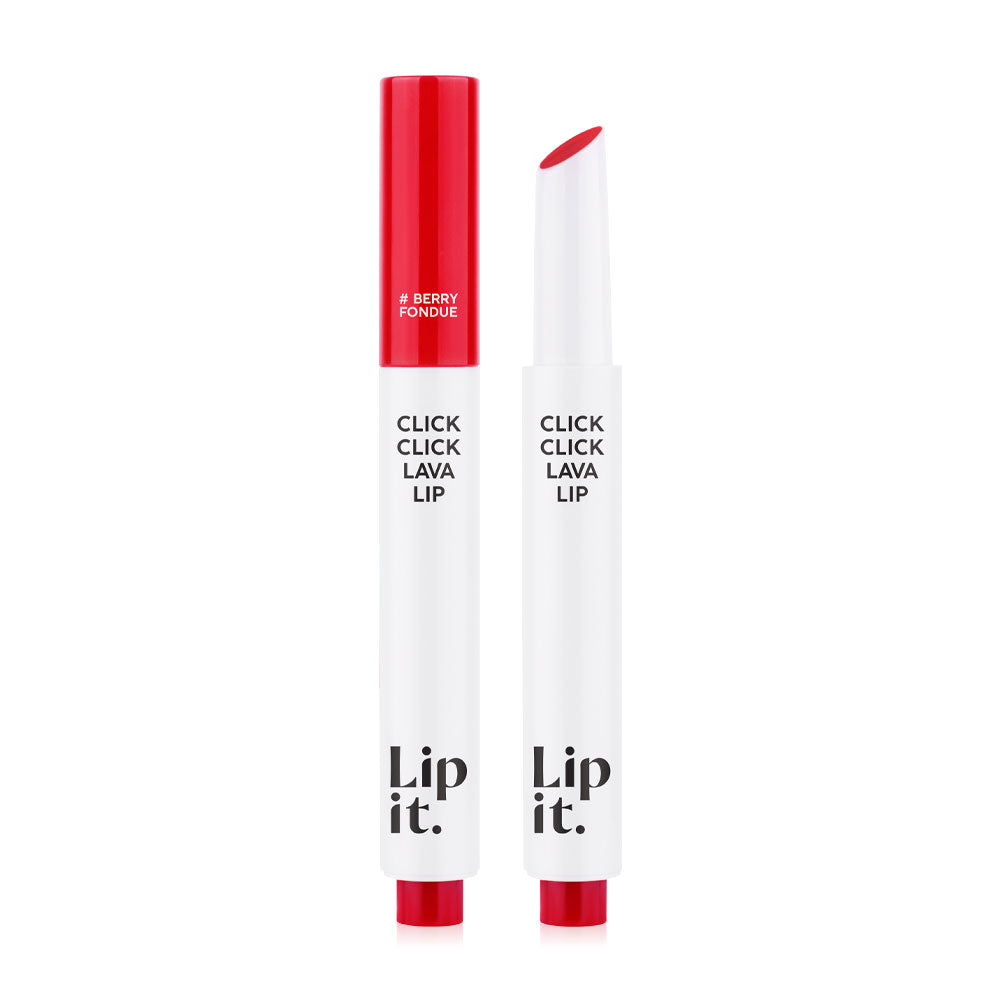 Lip It Lip Balm - Click Click Lava in Berry Fondue