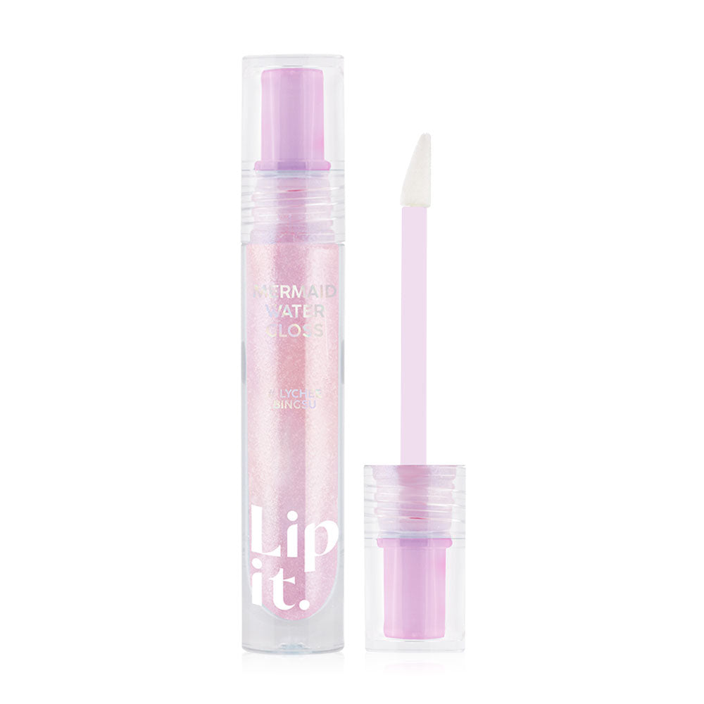 Lip It Lip Gloss - Mermaid Water with Lychee Bingsu