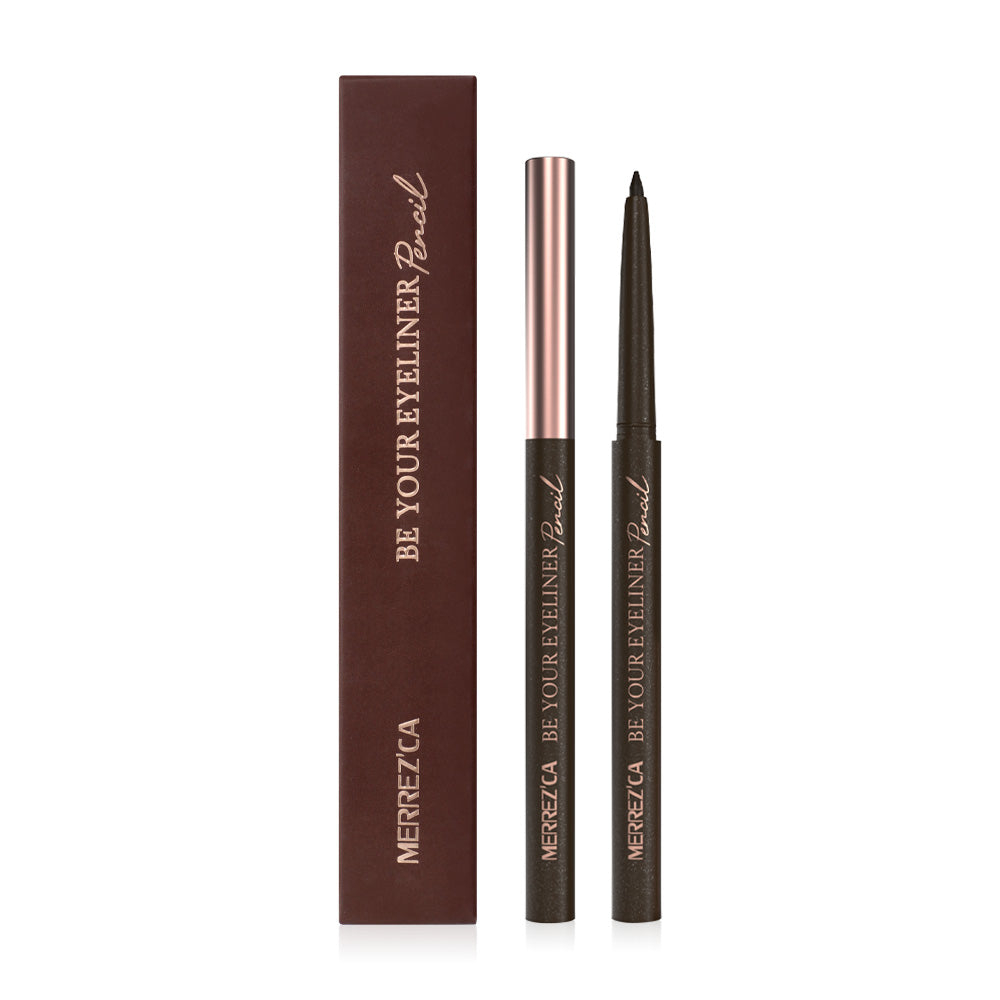 Merrezca Eyeliner Pencil - Shiny Brown Pearl Texture