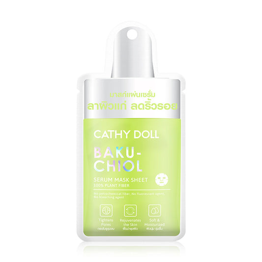 Cathy Doll Serum Mask Sheet - Bakuchiol Formula - Beauty Buddy