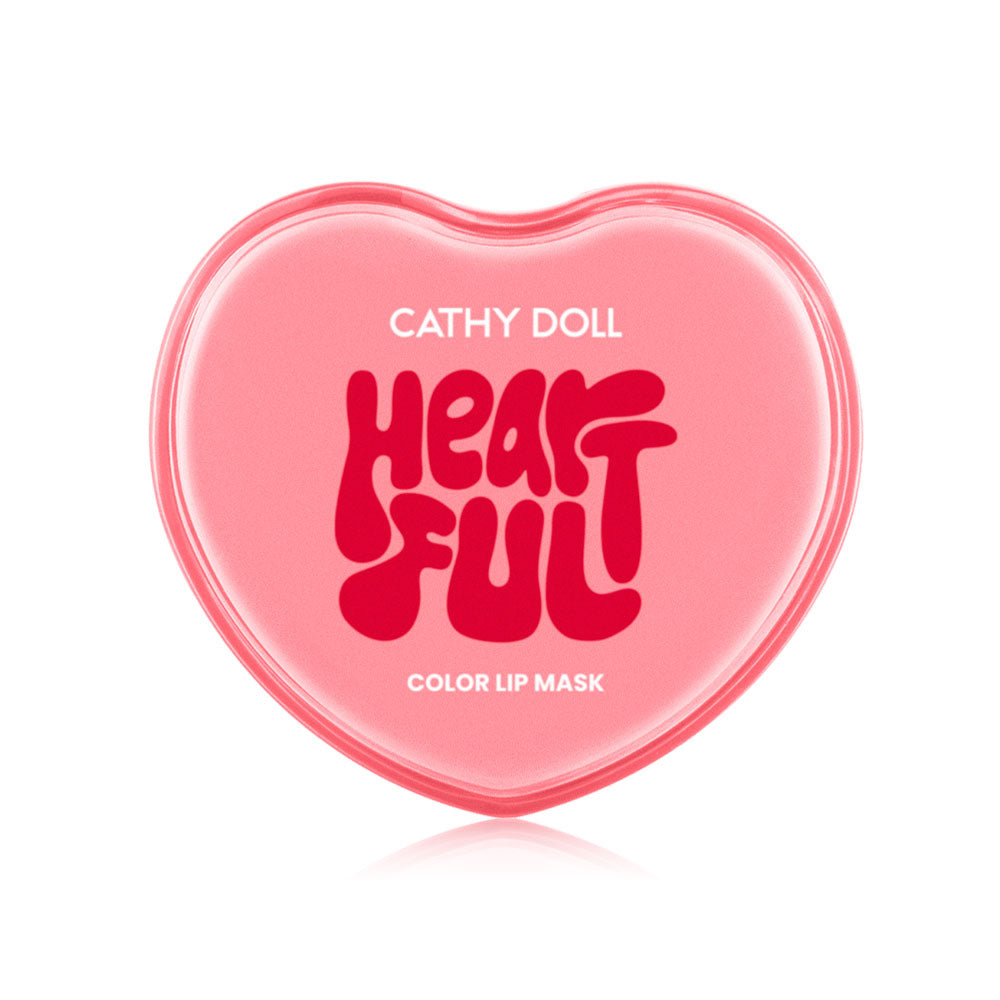 Cathy Doll Lip Mask - Heartful Color #04 Red Envy - Beauty Buddy