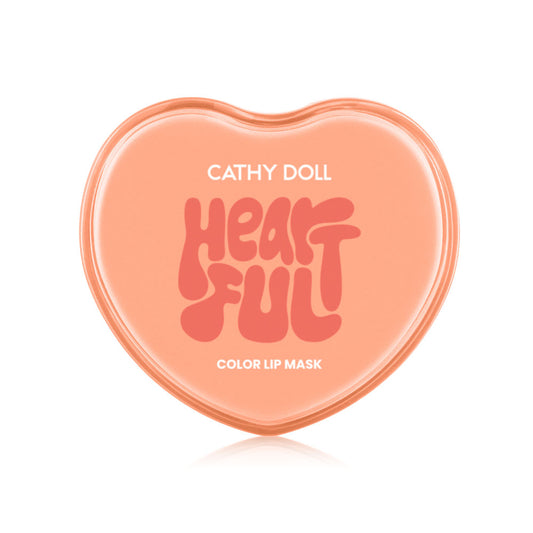 Cathy Doll Lip Mask - Heartful Color Fresh Apricot - Beauty Buddy