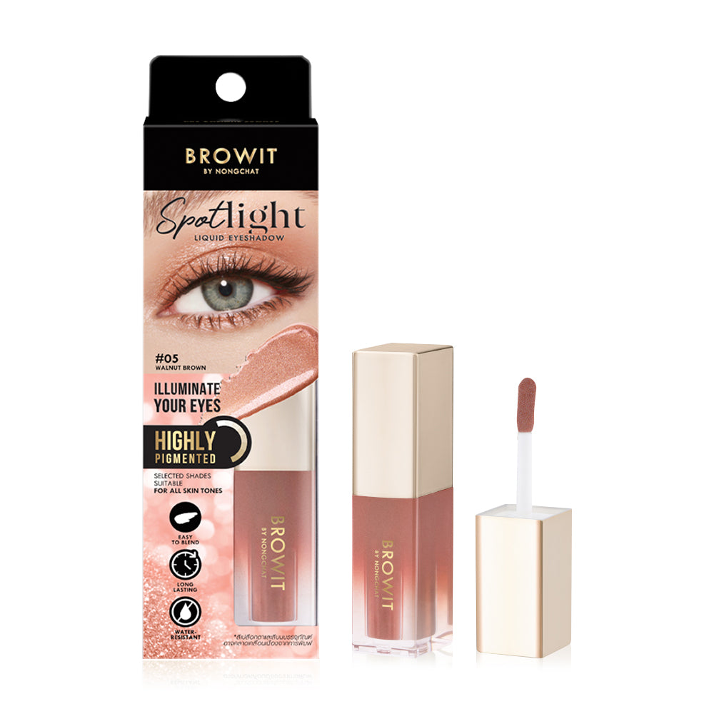 Browit Liquid Eyeshadow - #05 Walnut Brown