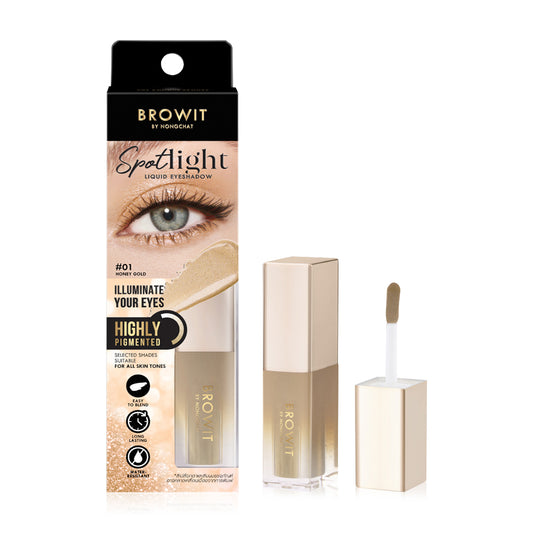 Browit Liquid Eyeshadow - Honey Gold 3.5ml - Beauty Buddy