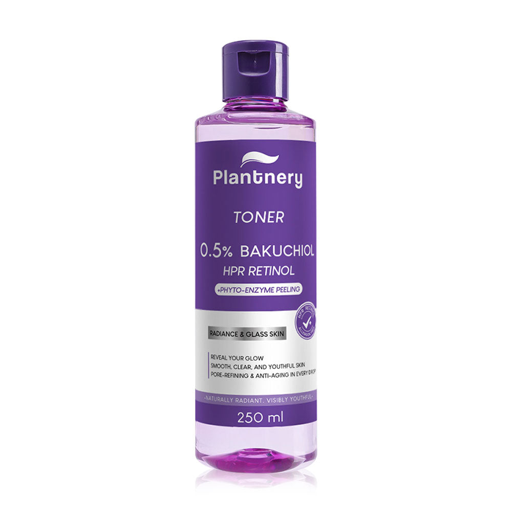Plantnery Retinol Bakuchiol Facial Glass Skin Toner 250ml