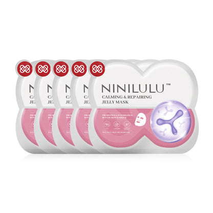 NINILULU Calming & Repairing Jelly Mask 30g x 5pcs