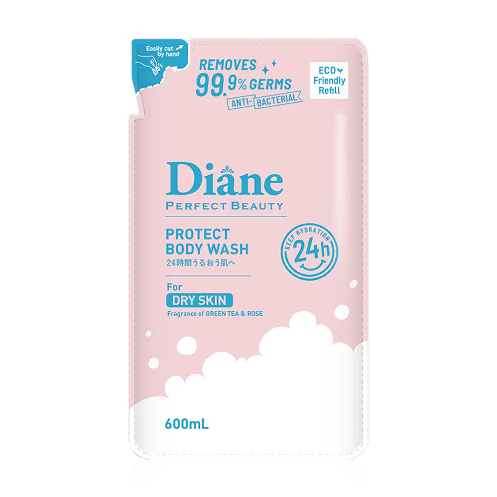 Moist Diane Perfect Beauty Protect Body Wash For Dry Skin 600ml