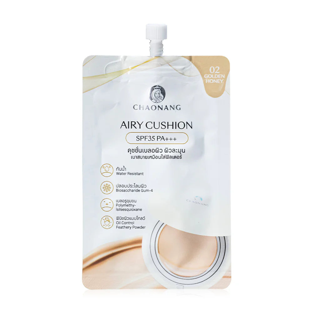 Chaonang Airy Cushion SPF35 PA+++ 5g #02 Golden Honey