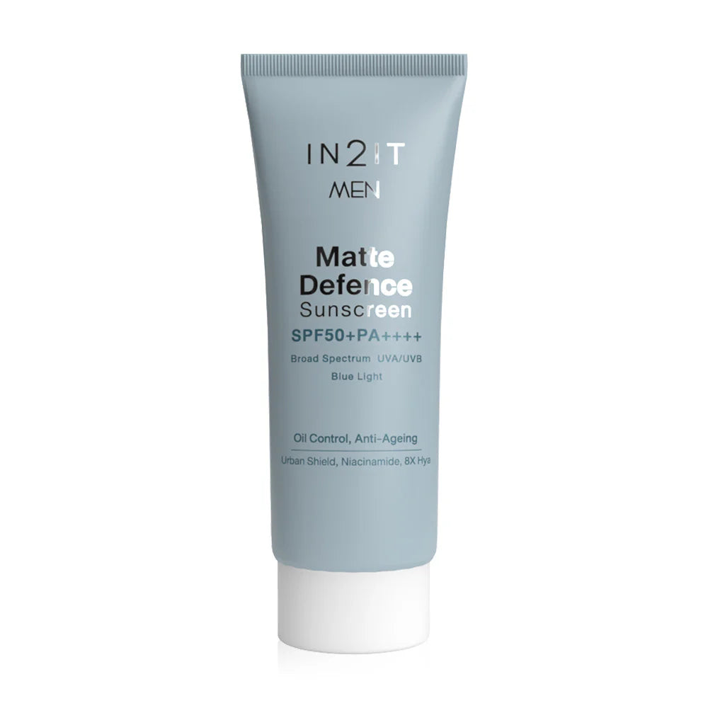 In2It Men Matte Defence Sunscreen SPF50+ PA++++ 40g #9389955550003