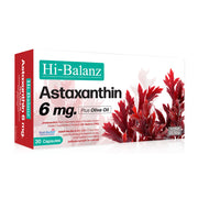 Hi-Balanz Astaxanthin 6mg Plus Olive Oil 30 Capsules