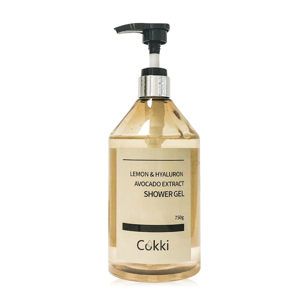 cokki Lemon & Hyaluron Avocado Extract Shower Gel 750g