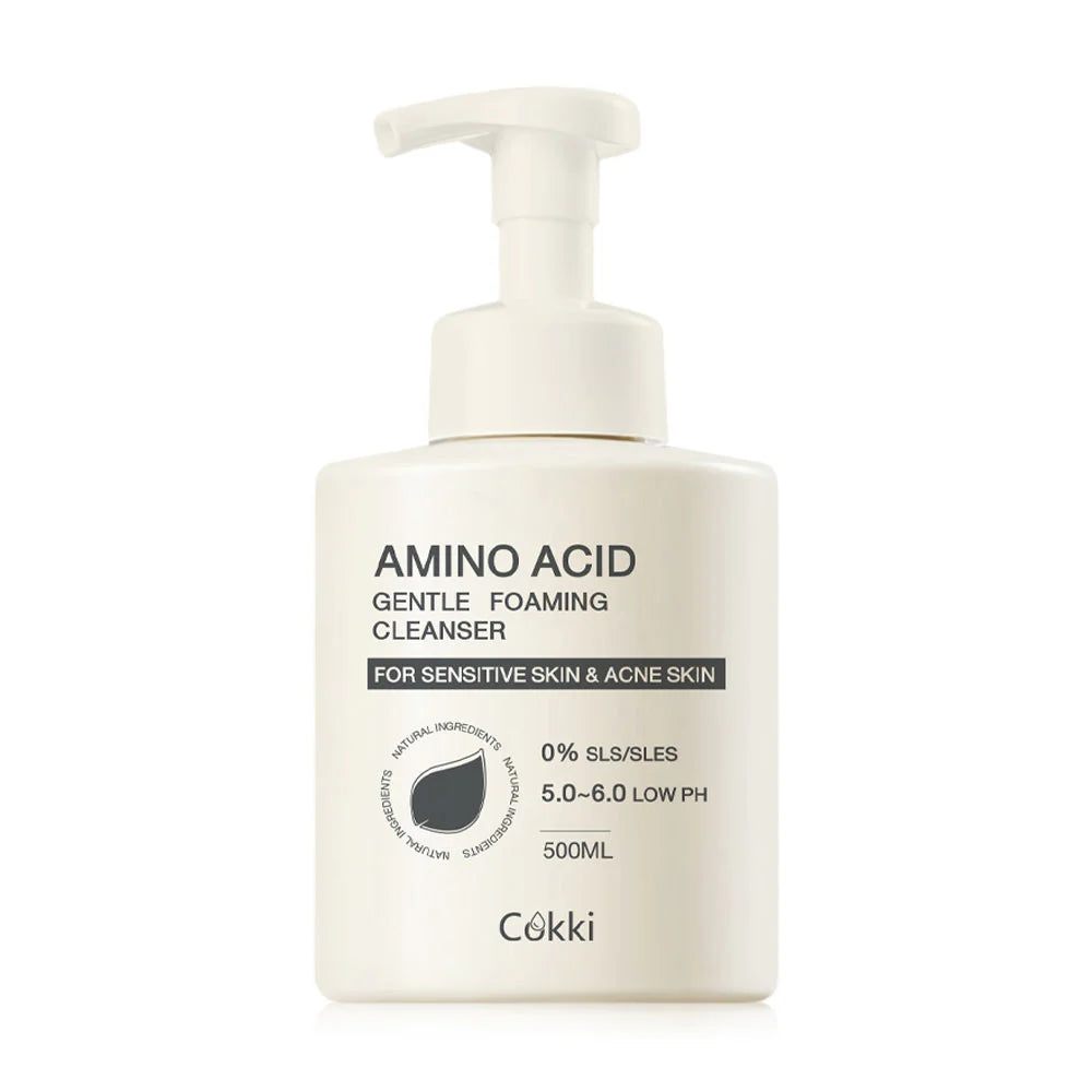 Cokki Amino Acid Gentle Foaming Cleanser 500ml