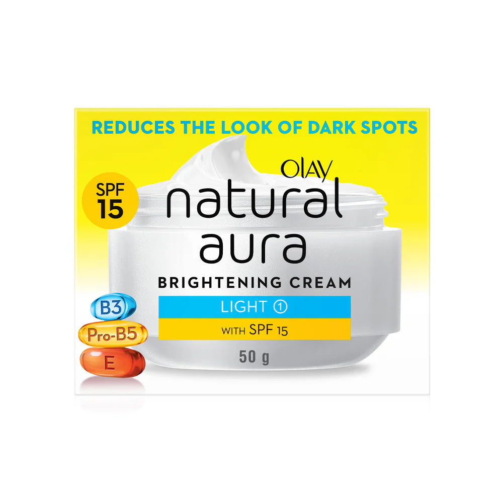 Olay Natural Aura Brightening Cream SPF15 Day Cream 50g
