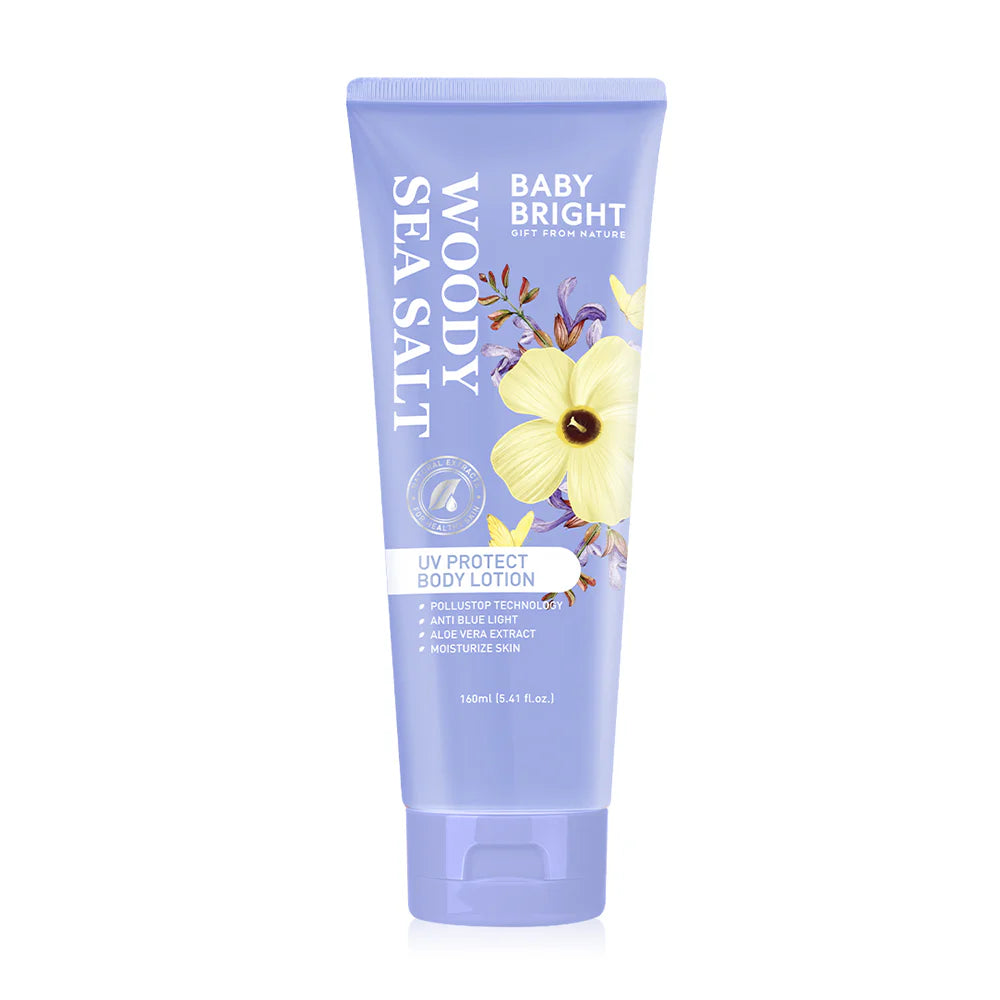 Baby Bright Woody Sea Salt UV Protect Body Lotion 160ml