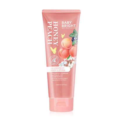 Baby Bright Honey Peach UV Protect Body Lotion 160ml