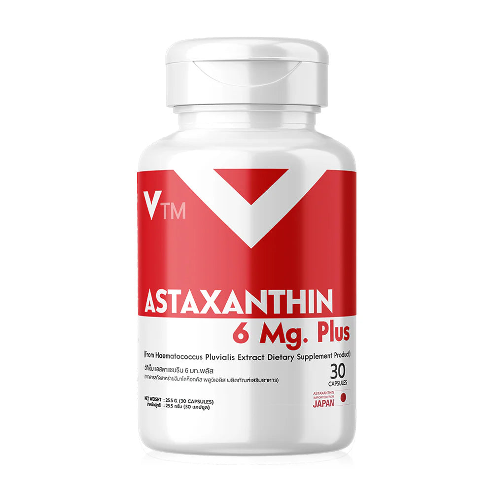 VTM Astaxanthin 6mg Plus 30 Capsules
