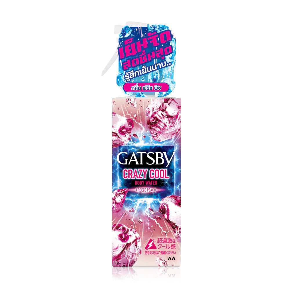 GATSBY Crazy Cool Body Water Freeze Peach 170ml