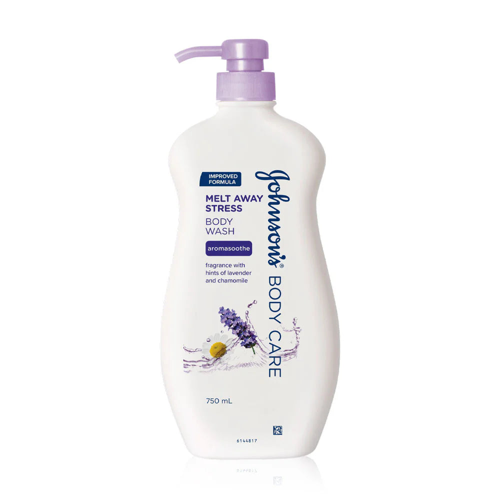 Johnsons Body Care Melt Away Stress Body Wash Shower Cream 750ml