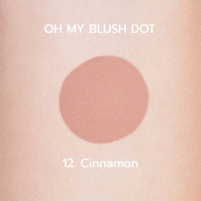 2P Original Oh My Blush Dot 3g #BD-12 Cinnamon
