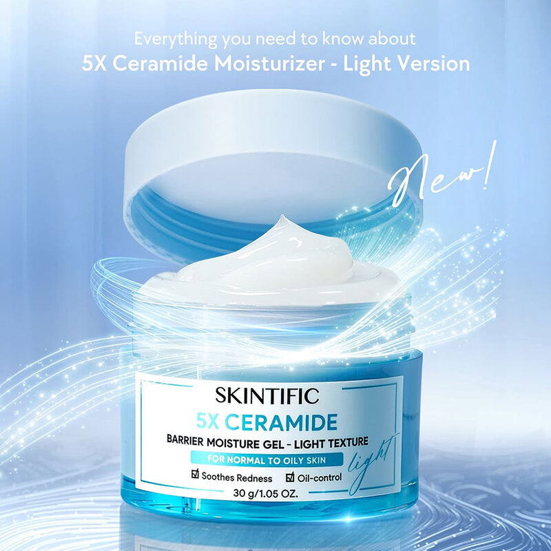 SKINTIFIC 5X Ceramide Barrier Moisture Gel-Light Texture 30g