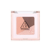 3CE Color Grid Eyeshadow Portable eyeshadow palette 3.3g #Peachglaze