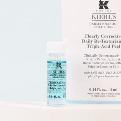 Kiehl's Clearly Corrective Daily Re-Texturizing Triple Acid Peel 4ml