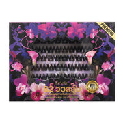 A-Clat False Eyelashes 60pcs #S2 Self-Adhesive Black Glue Strip