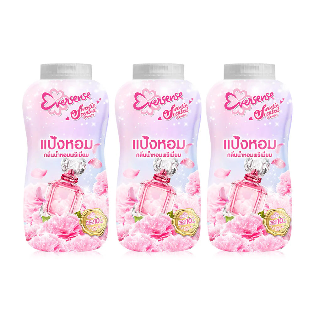 Eversense Sweet Scented Talcum 180g x 3pcs
